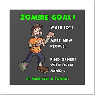 Zombie Goals Posters and Art